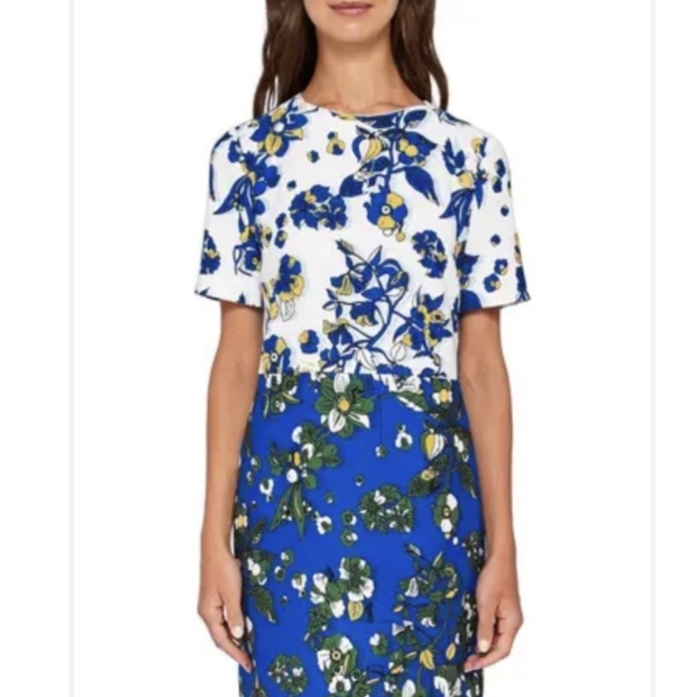 Ted Baker Colour by Numbers canvas blue tunic dress Size 1/US 4